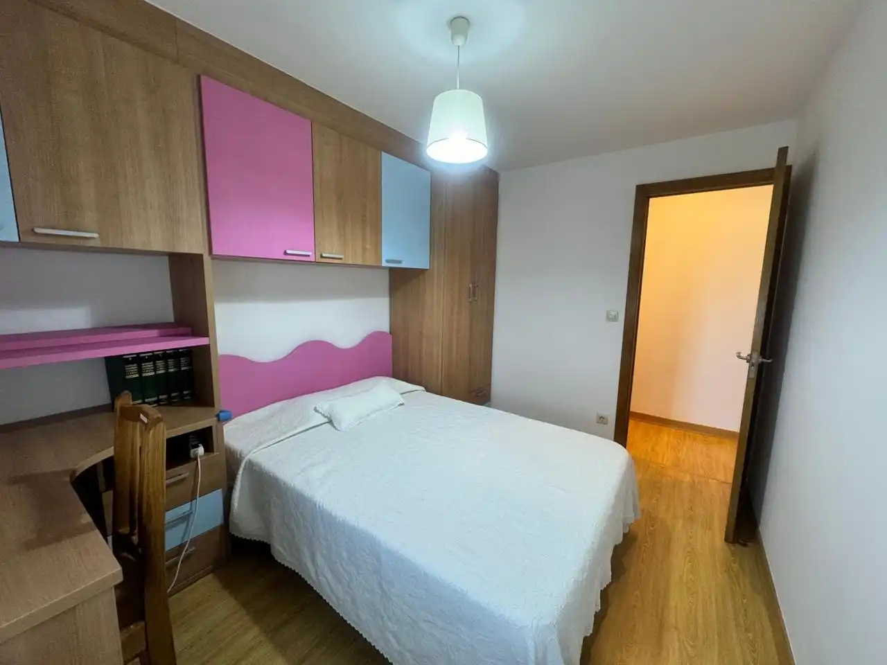 Bedroom of Flat for rent in A Coruña Capital   with Heating and Furnished