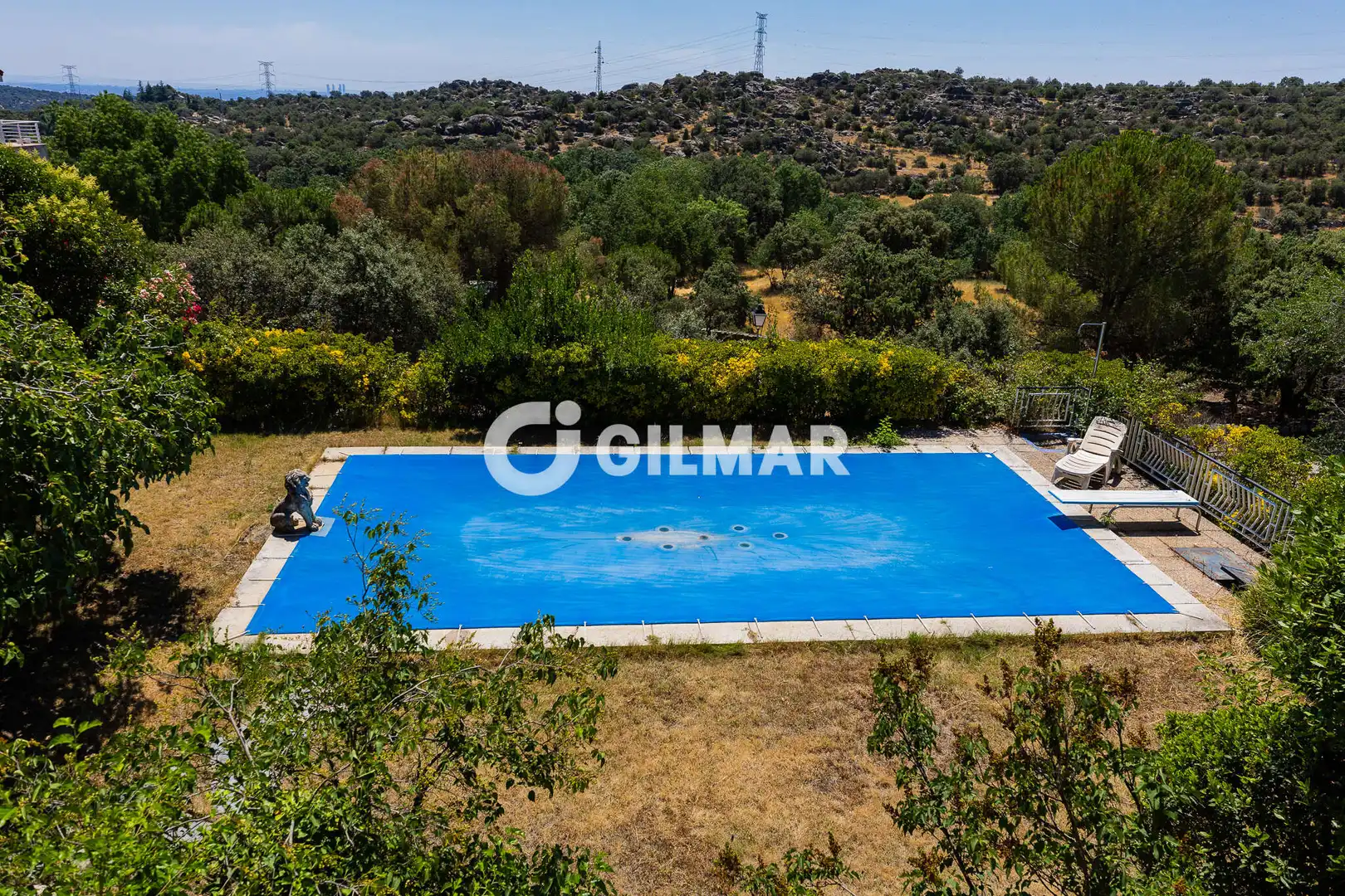 Piscina de Casa o xalet en venda en Hoyo de Manzanares amb Calefacció, Jardí privat i Piscina