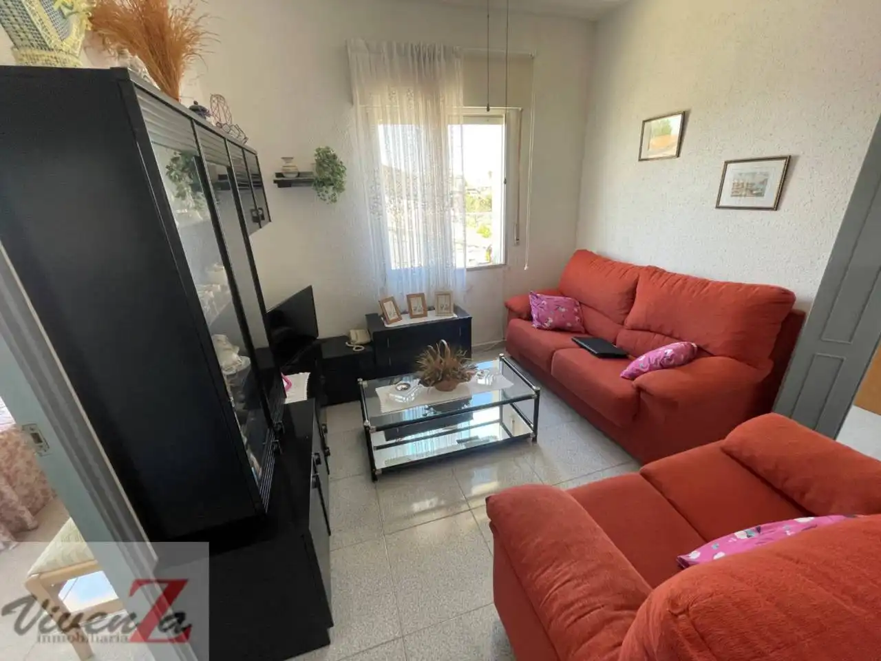Living room of Flat for sale in Manganeses de la Lampreana  with Private garden and Furnished