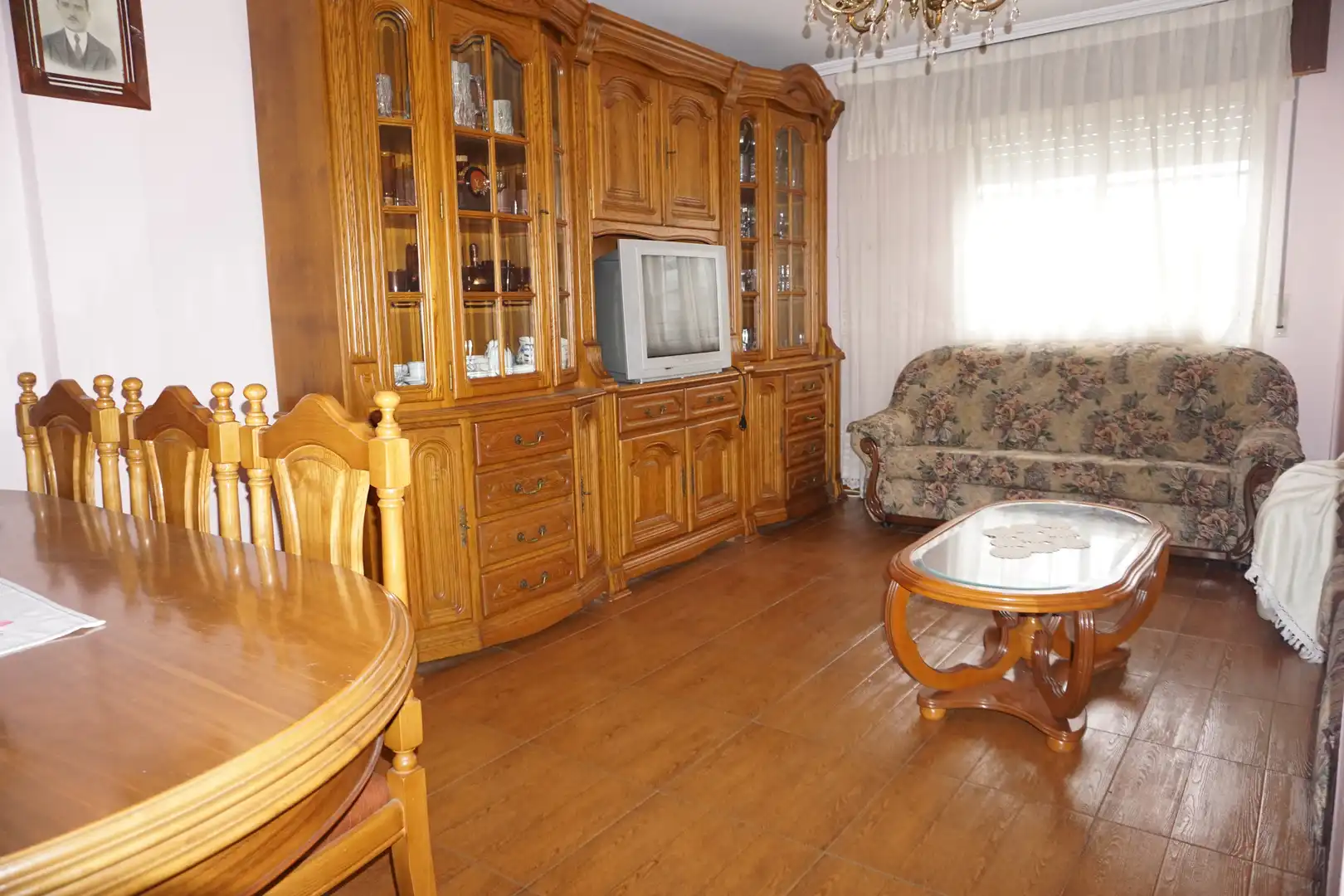 Sala de estar de Casa o chalet en venta en Melide con Calefacción, Jardín privado y Terraza