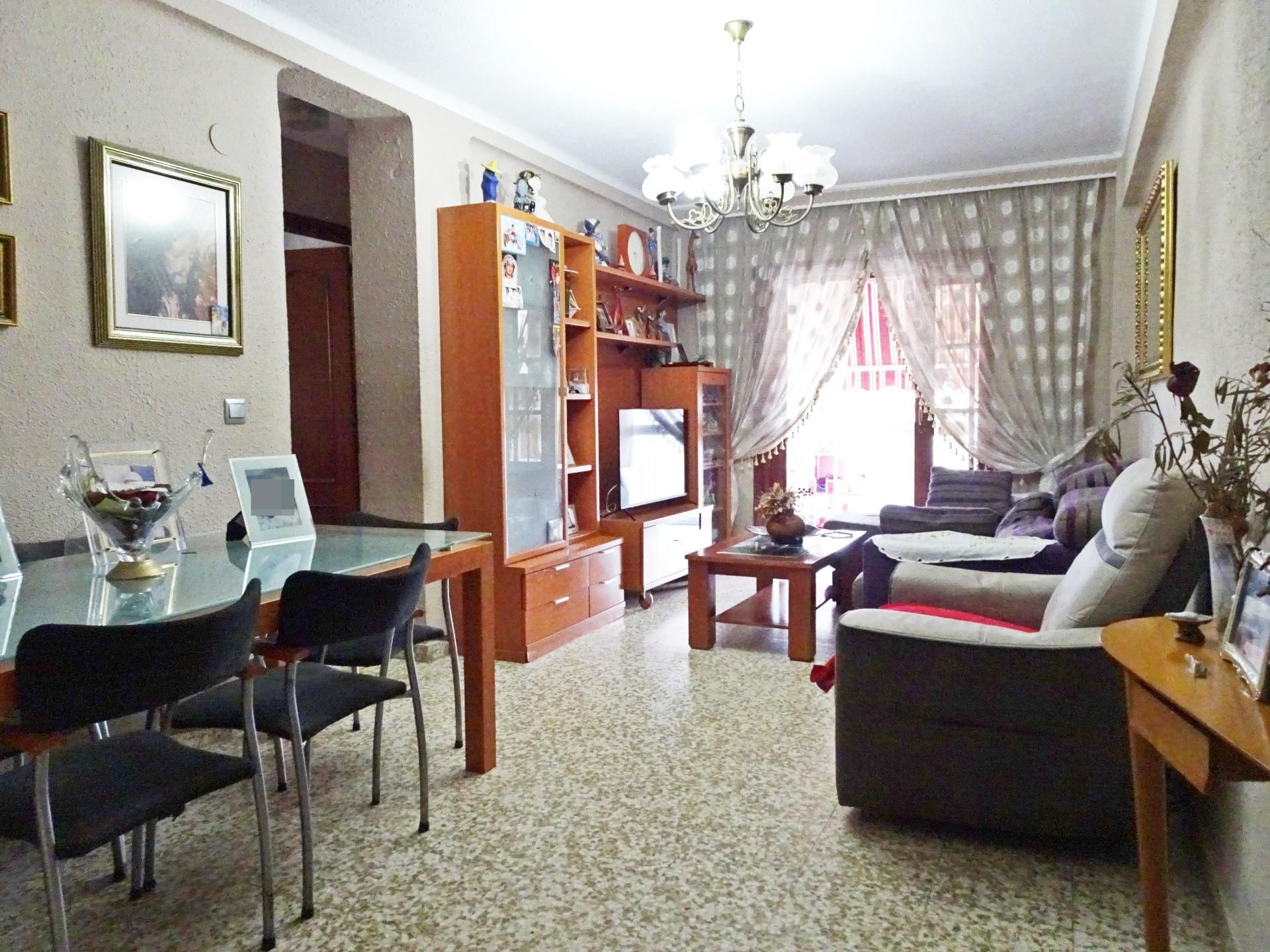 Living room of Flat for sale in Málaga Capital  with Terrace and Furnished
