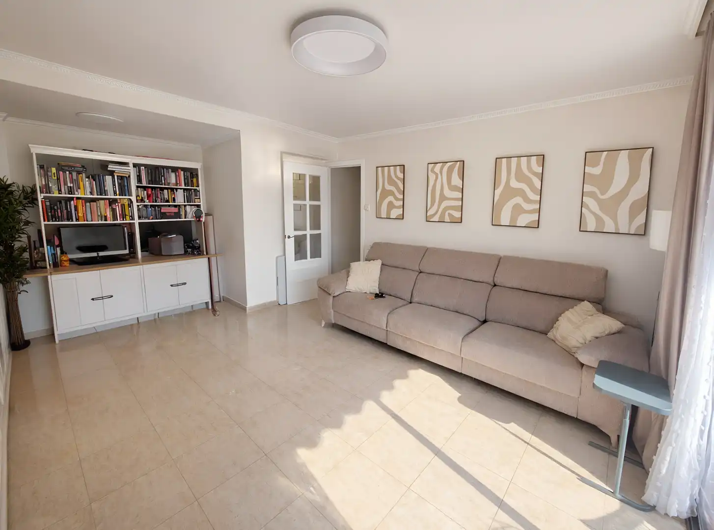 Sala de estar de Piso en venta en Ripollet con Calefacción y Amueblado