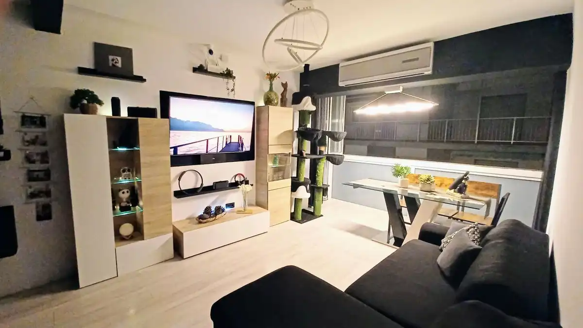Sala d'estar de Apartament en venda en Pilar de la Horadada amb Aire condicionat i Traster