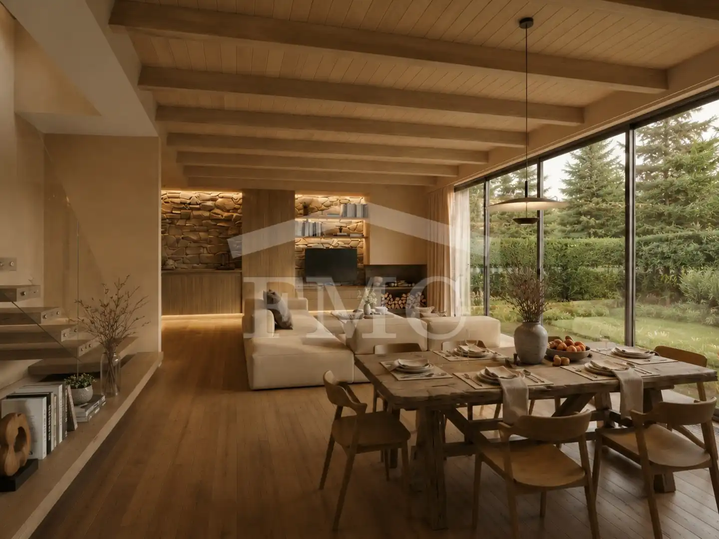 Sala de estar de Casa o chalet en venta en Llívia con Calefacción, Jardín privado y Parquet