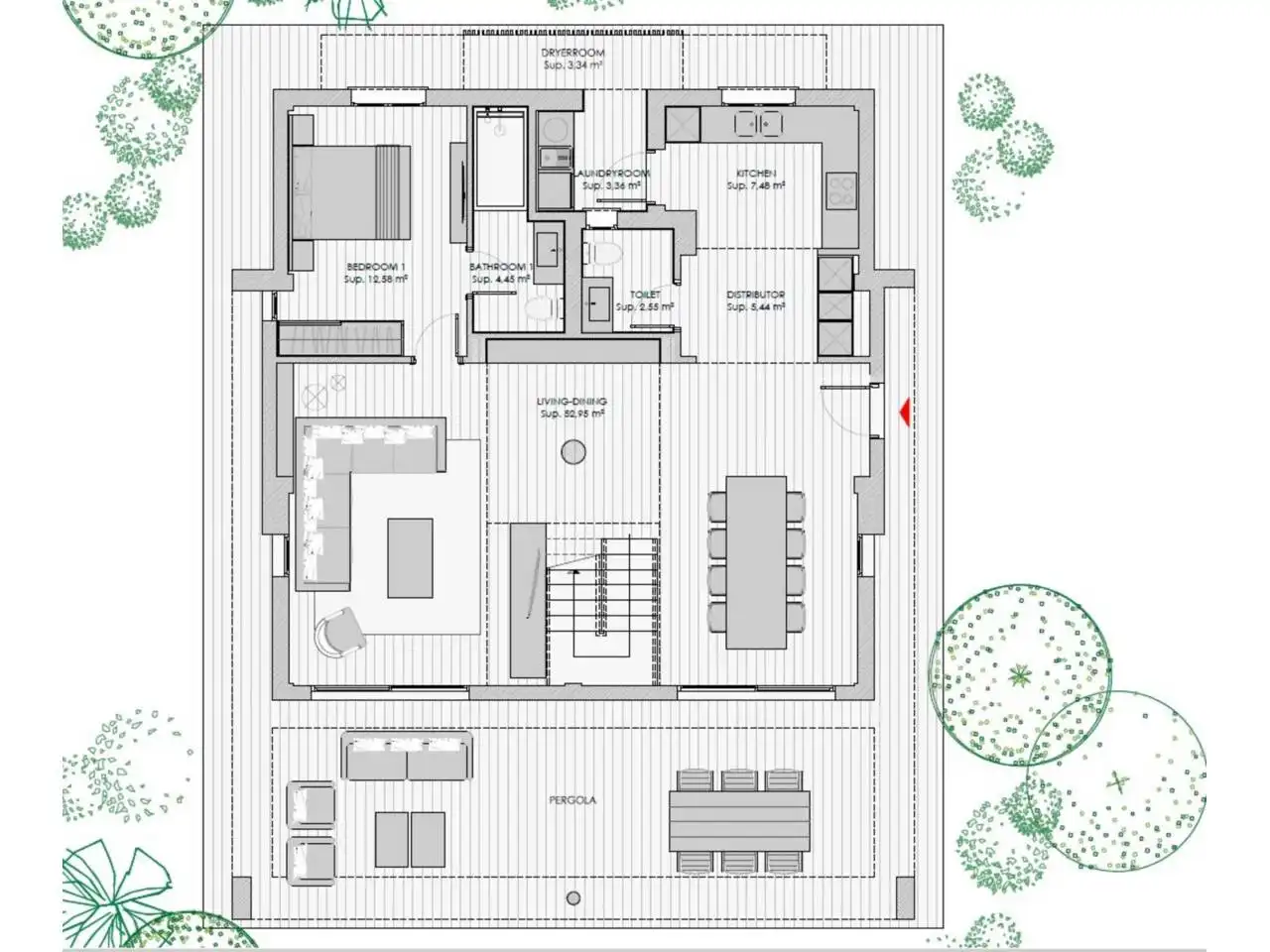 Casa bifamiliare con giardino in vendita a Calle castellot SIN, imagen 18