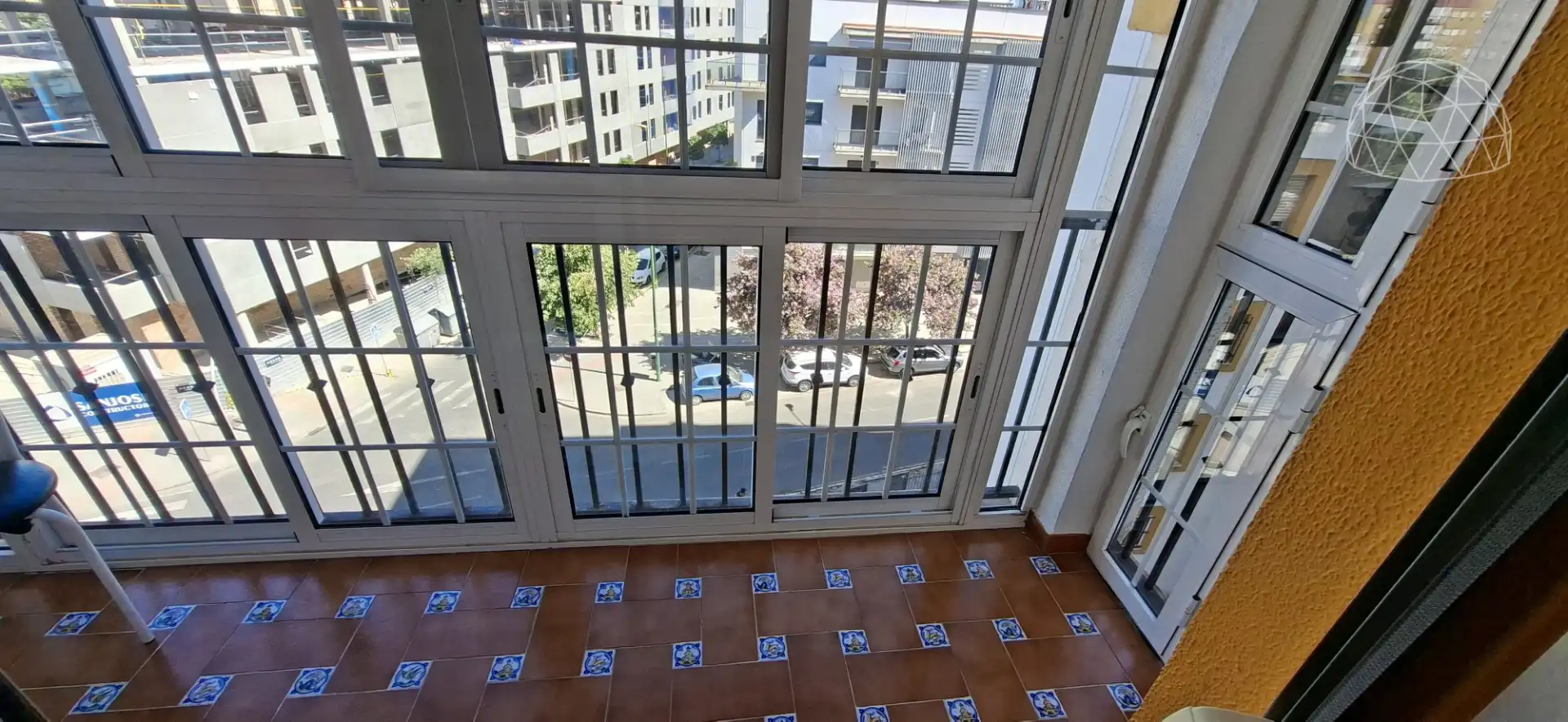 Balcony of Flat for sale in Sevilla  with Air Conditioner, Private garden and Furnished
