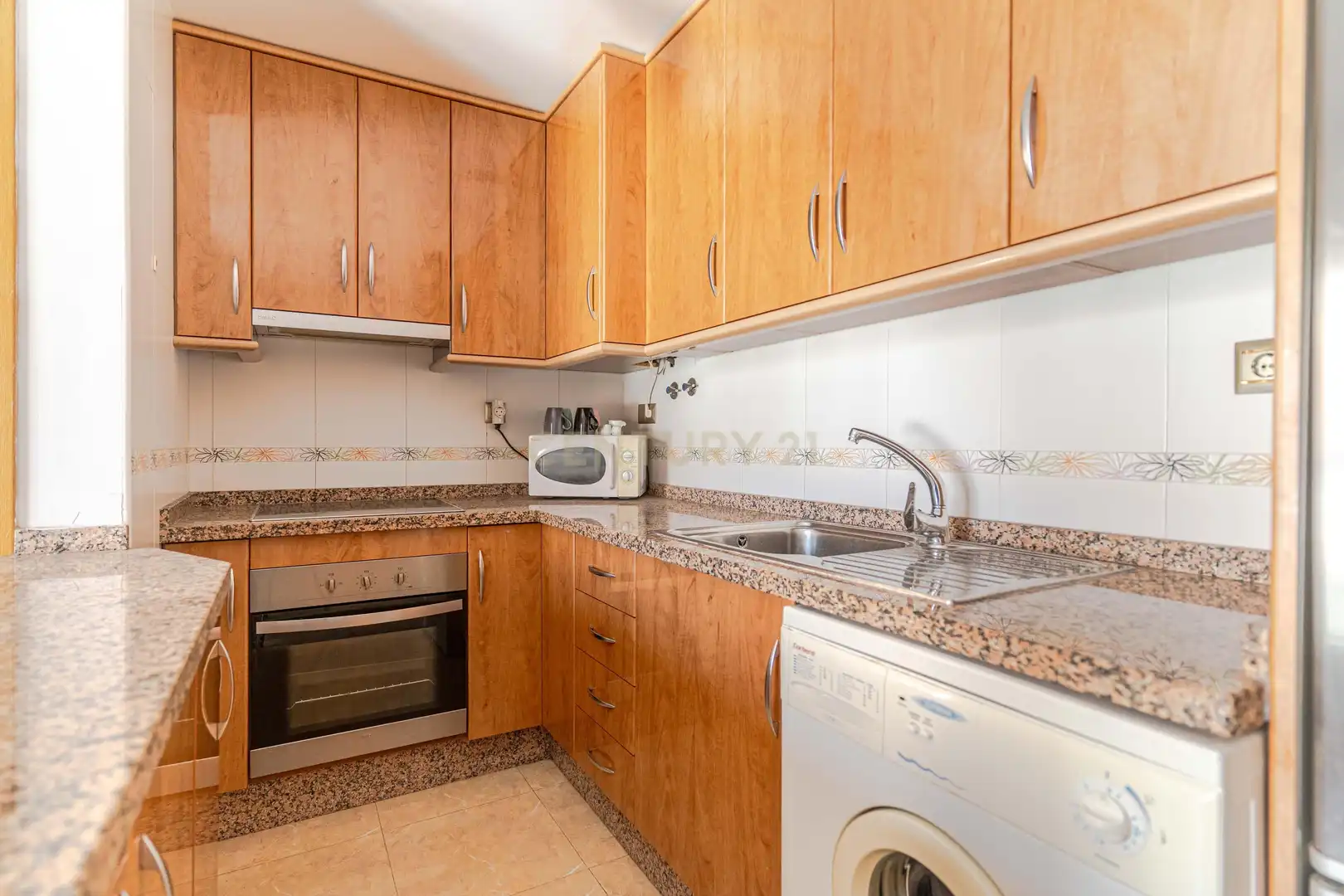 Cocina de Apartamento en venta en Vegas del Genil con Balcón