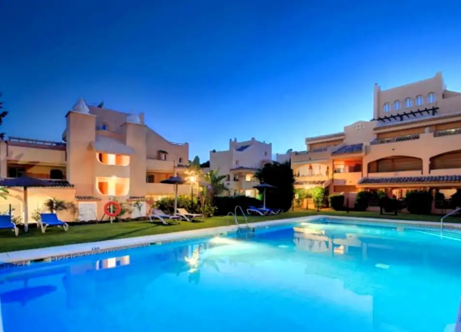 Exterior view of Apartments for sale in Marbella  with Air Conditioner, Terrace and Storage room