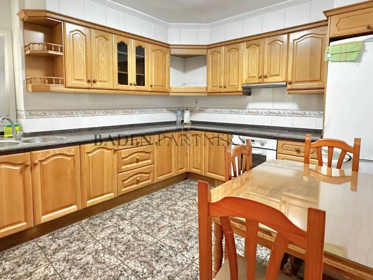 Kitchen of Flat for sale in Vinaròs  with Terrace, Furnished and Balcony