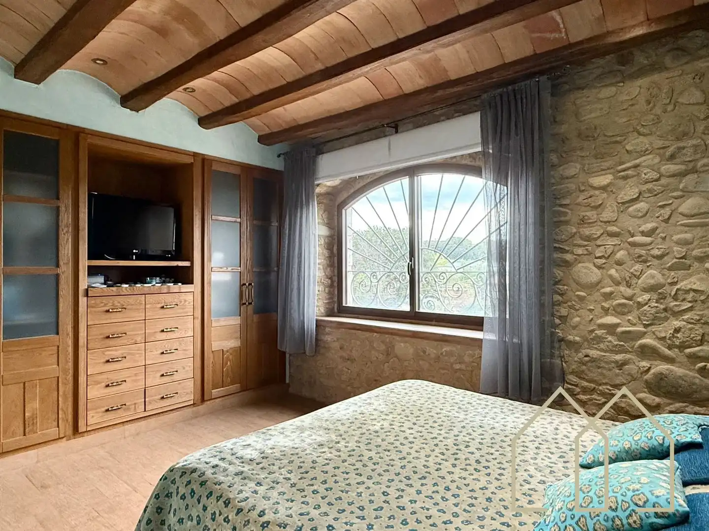 Habitación de Casa o chalet en venta en Sant Joan de Mollet con Aire acondicionado, Calefacción y Jardín privado