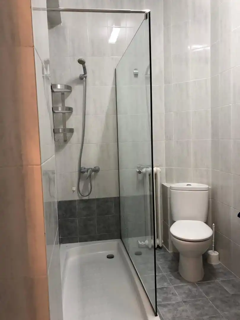Bathroom of Flat for rent in Salamanca  with Heating, Parquet flooring and Furnished