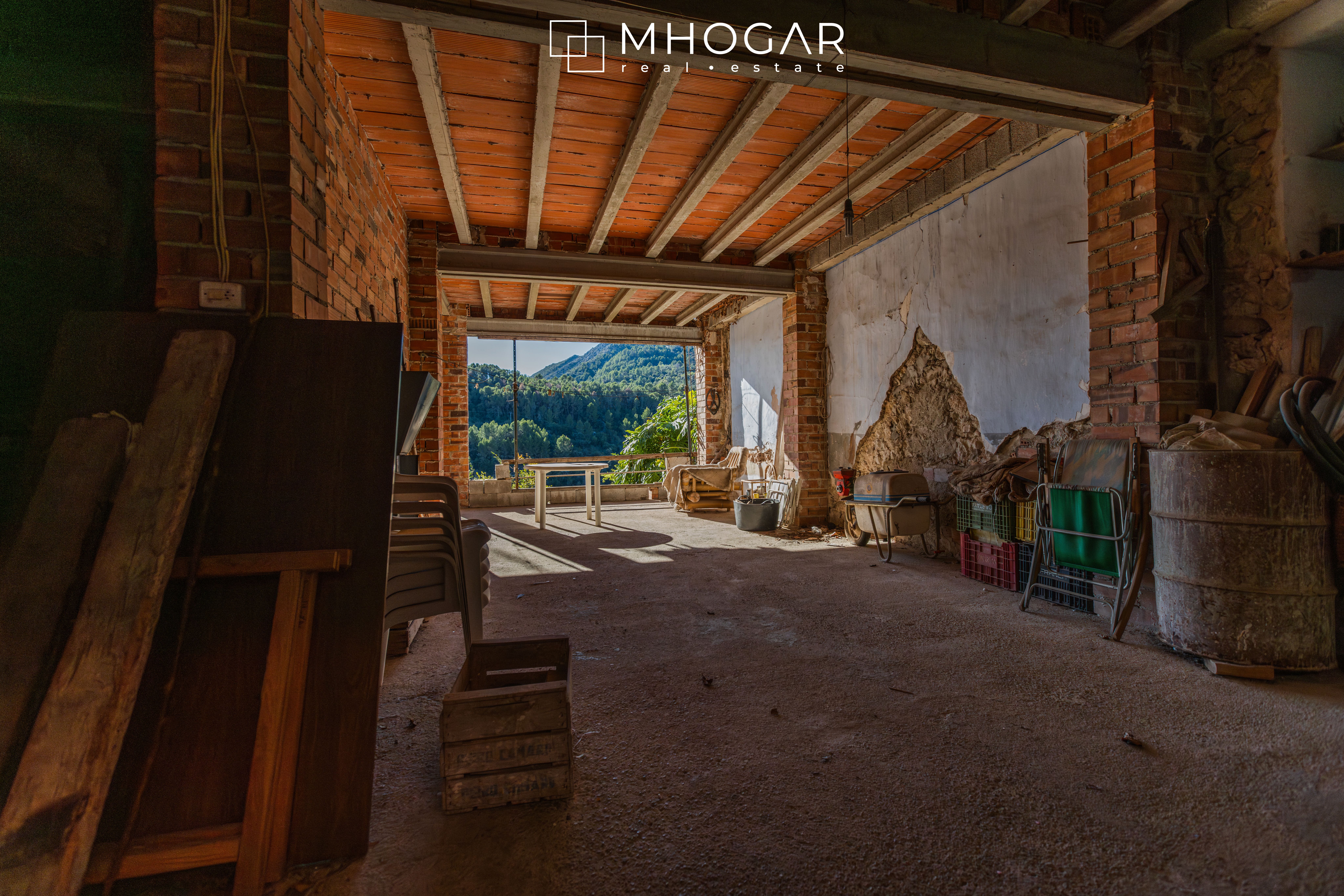 Terrace of Country house for sale in La Vall de Laguar  with Private garden, Terrace and Balcony