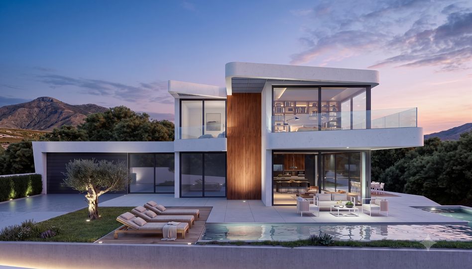 Foto 0 de Promoción Espectacular Villa de Lujo de Obra Nueva con Piscina y Vistas al Mar en Altea