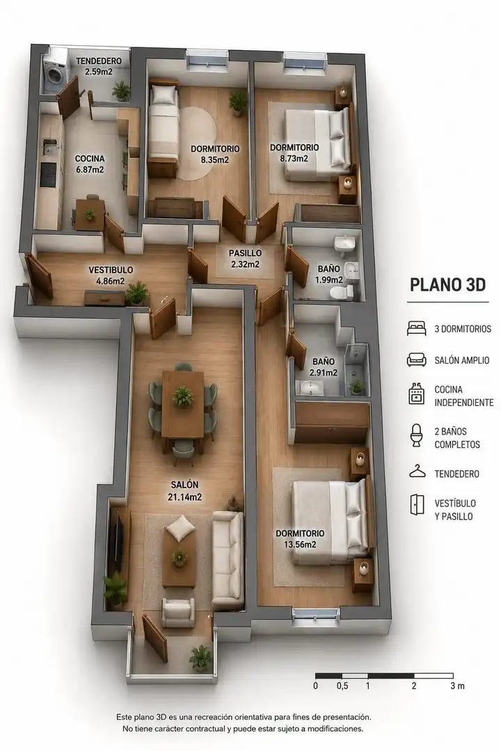 Wohnung zum Verkauf in Centro