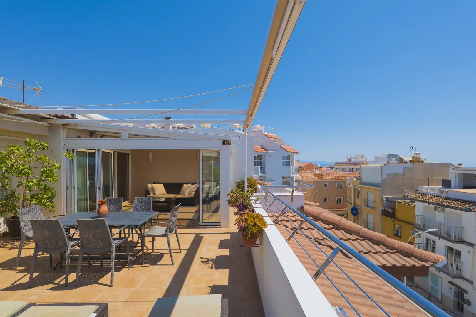 Terraza de Ático en venta en Torremolinos con Aire acondicionado, Calefacción y Terraza