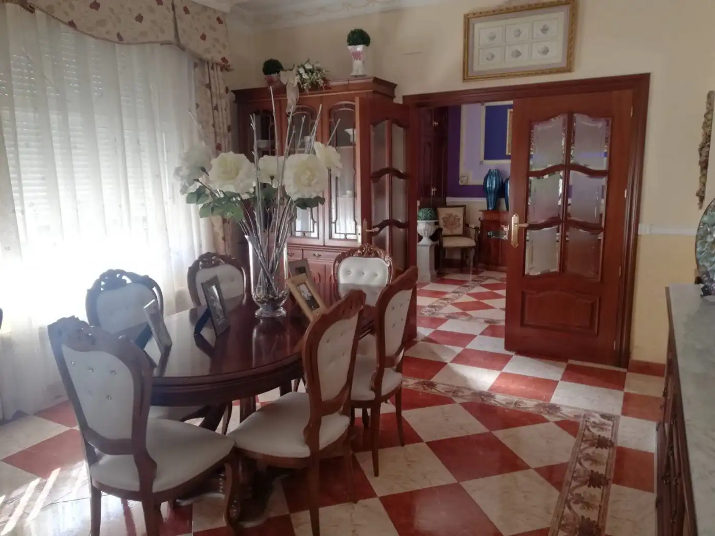Dining room of Houses for sale in Albacete  with Air Conditioner, Terrace and Storage room