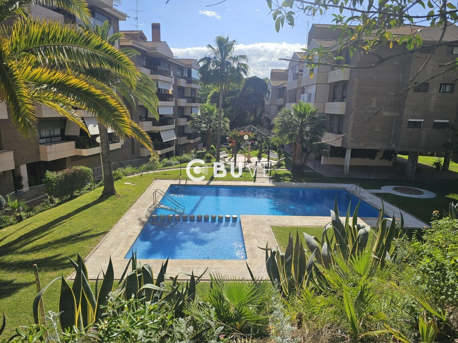 Exterior view of Flat for sale in Málaga Capital  with Air Conditioner, Heating and Private garden