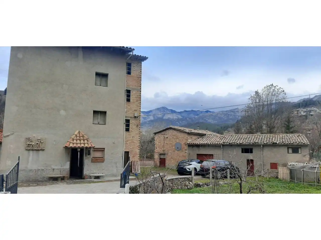 Vista exterior de Casa o chalet en venta en Guardiola de Berguedà con Jardín privado