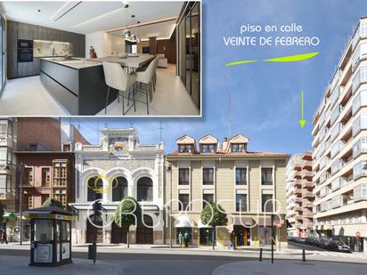 Exterior view of Flat for sale in Valladolid Capital  with Air Conditioner, Heating and Parquet flooring