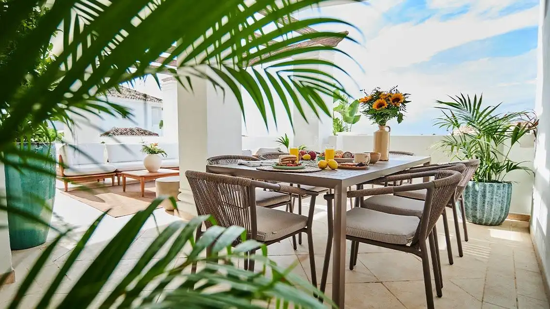 Terrassa de Àtic en venda en Marbella amb Jardí privat, Terrassa i Traster