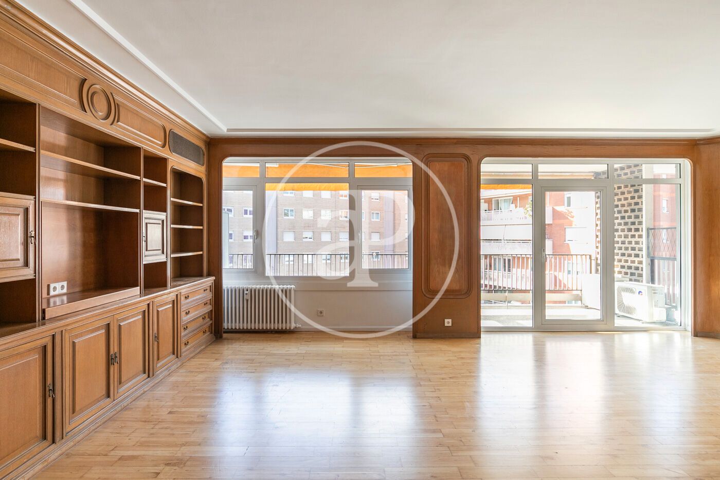Sala d'estar de Pis en venda en  Barcelona Capital amb Aire condicionat, Calefacció i Terrassa