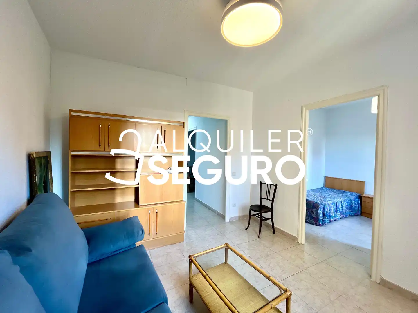 Bedroom of Flat for rent in Madrid  with Heating and Furnished
