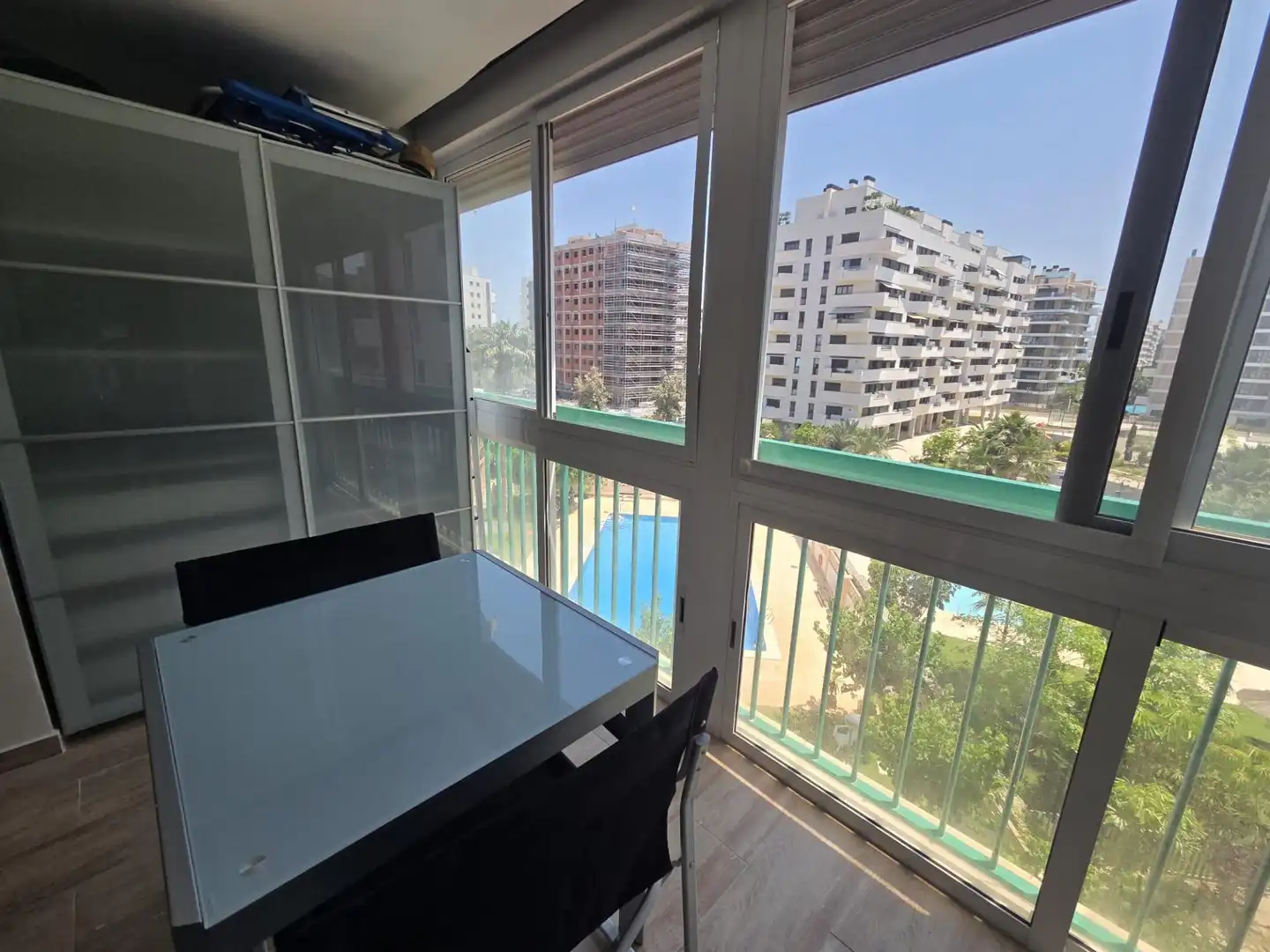 Terrasse von Wohnung zum Verkauf in Alicante / Alacant mit Möbliert und Gemeinschaftspool