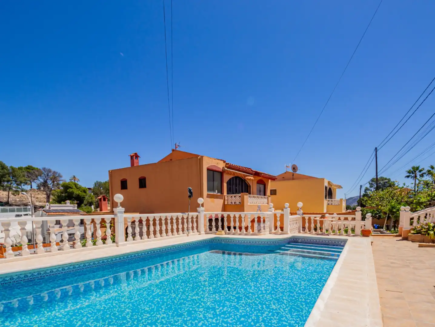 Piscina de Casa o chalet en venta en La Nucia con Aire acondicionado, Calefacción y Terraza