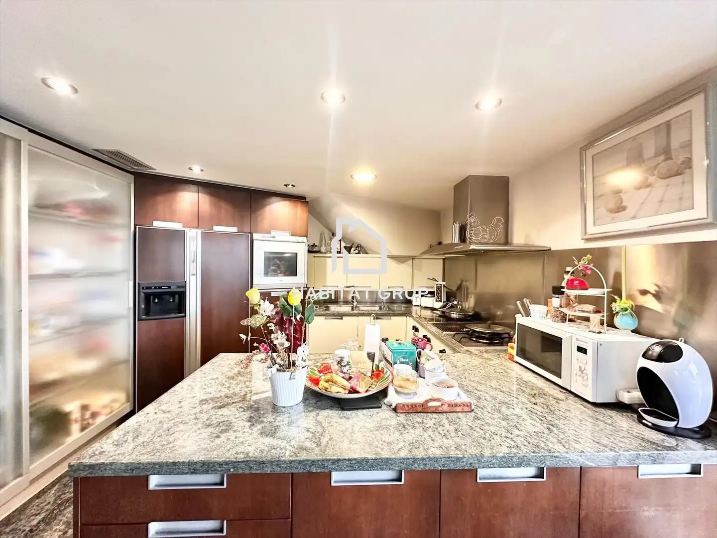 Cocina de Casa o chalet en venta en Girona con Aire acondicionado, Calefacción y Jardín privado