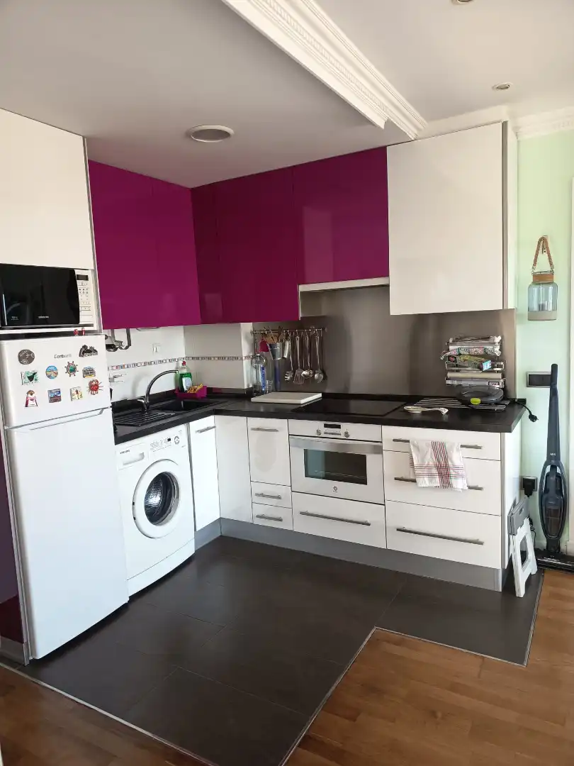 Kitchen of Apartments for sale in A Illa de Arousa   with Heating, Parquet flooring and Storage room