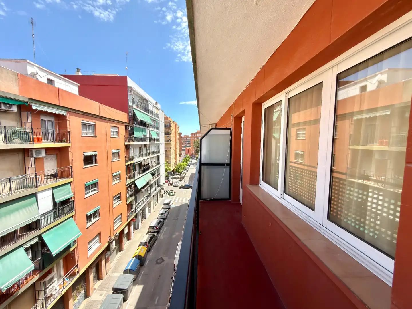 Vista exterior de Pis de lloguer en Valencia amb Aire condicionat, Moblat i Balcó