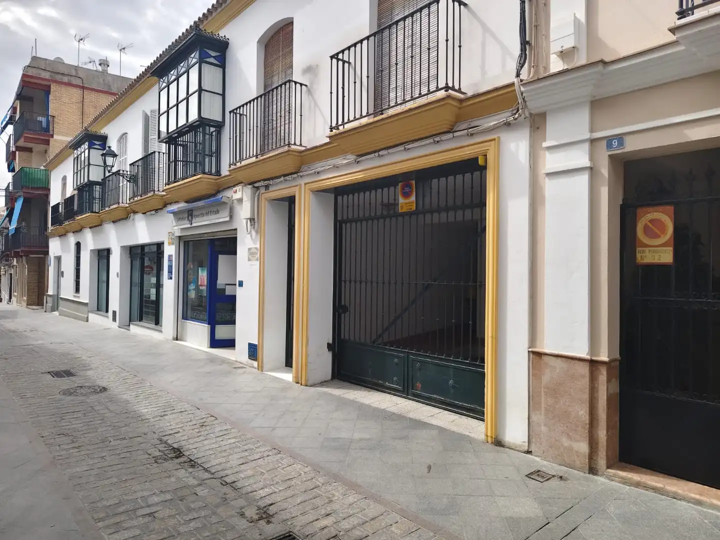 Vista exterior de Garaje de alquiler en Utrera