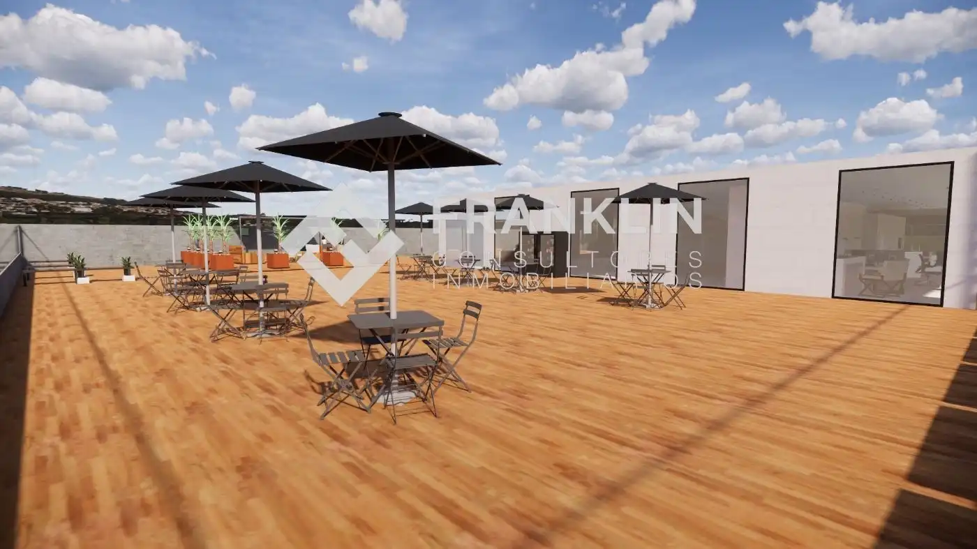 Terraza de Nave industrial en venta en Bescanó