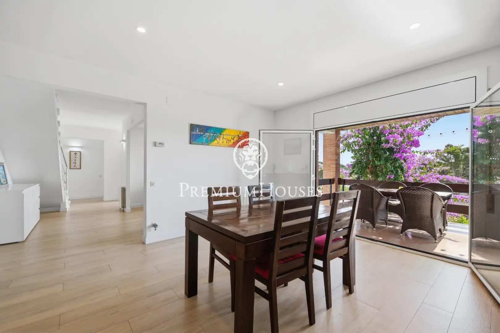 Dining room of Houses for sale in Castelldefels  with Heating, Private garden and Terrace