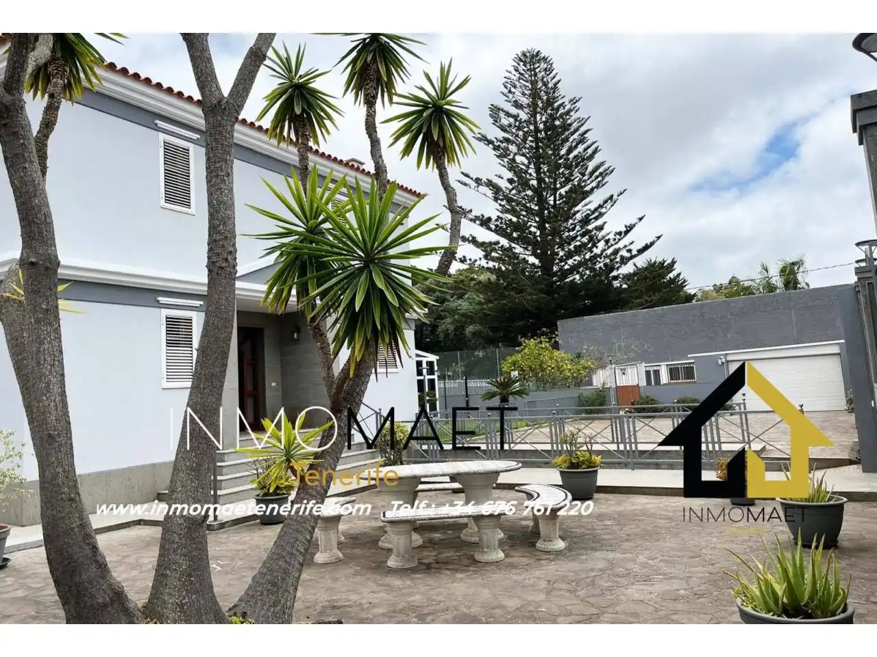 Vista exterior de Casa o xalet en venda en Tacoronte amb Calefacció, Jardí privat i Terrassa