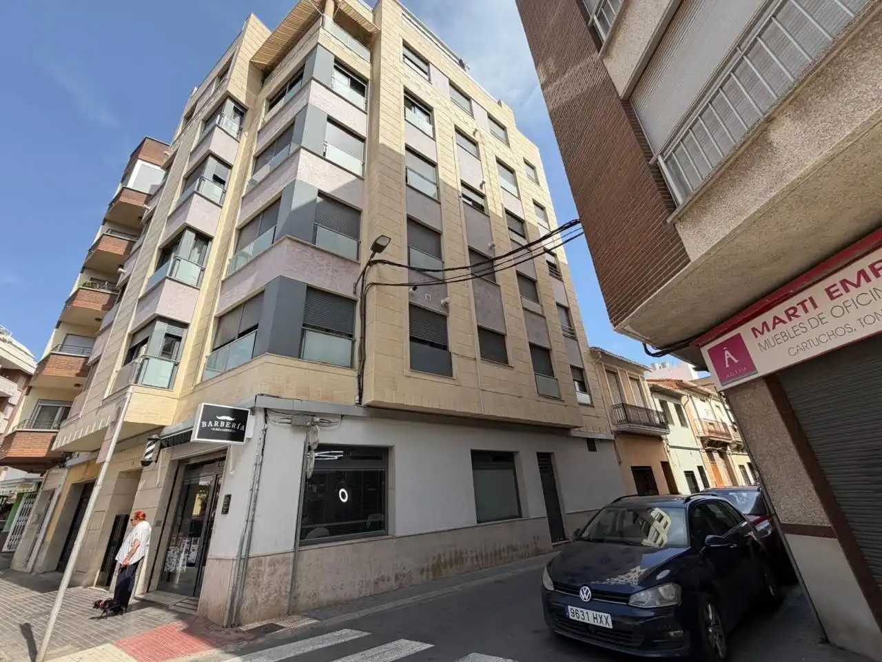 Vista exterior de Pis en venda en Burriana / Borriana amb Aire condicionat i Moblat