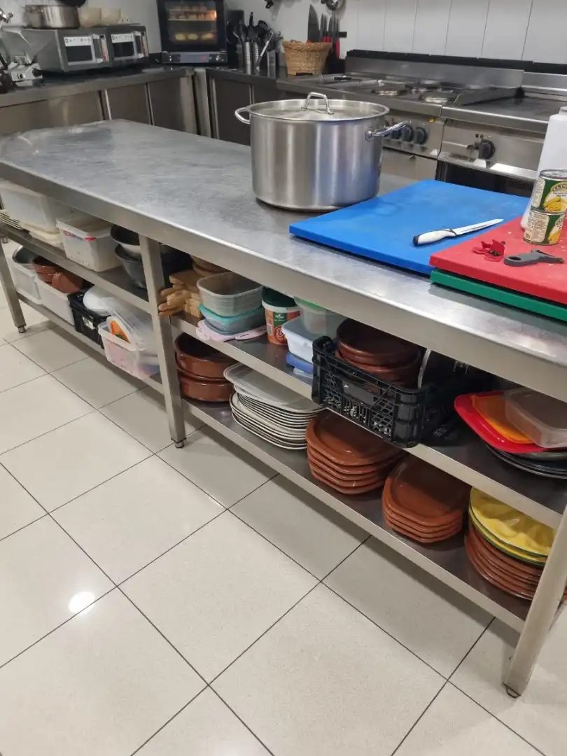 Cocina de Local en traspaso en Manresa con Aire acondicionado, Calefacción y Amueblado