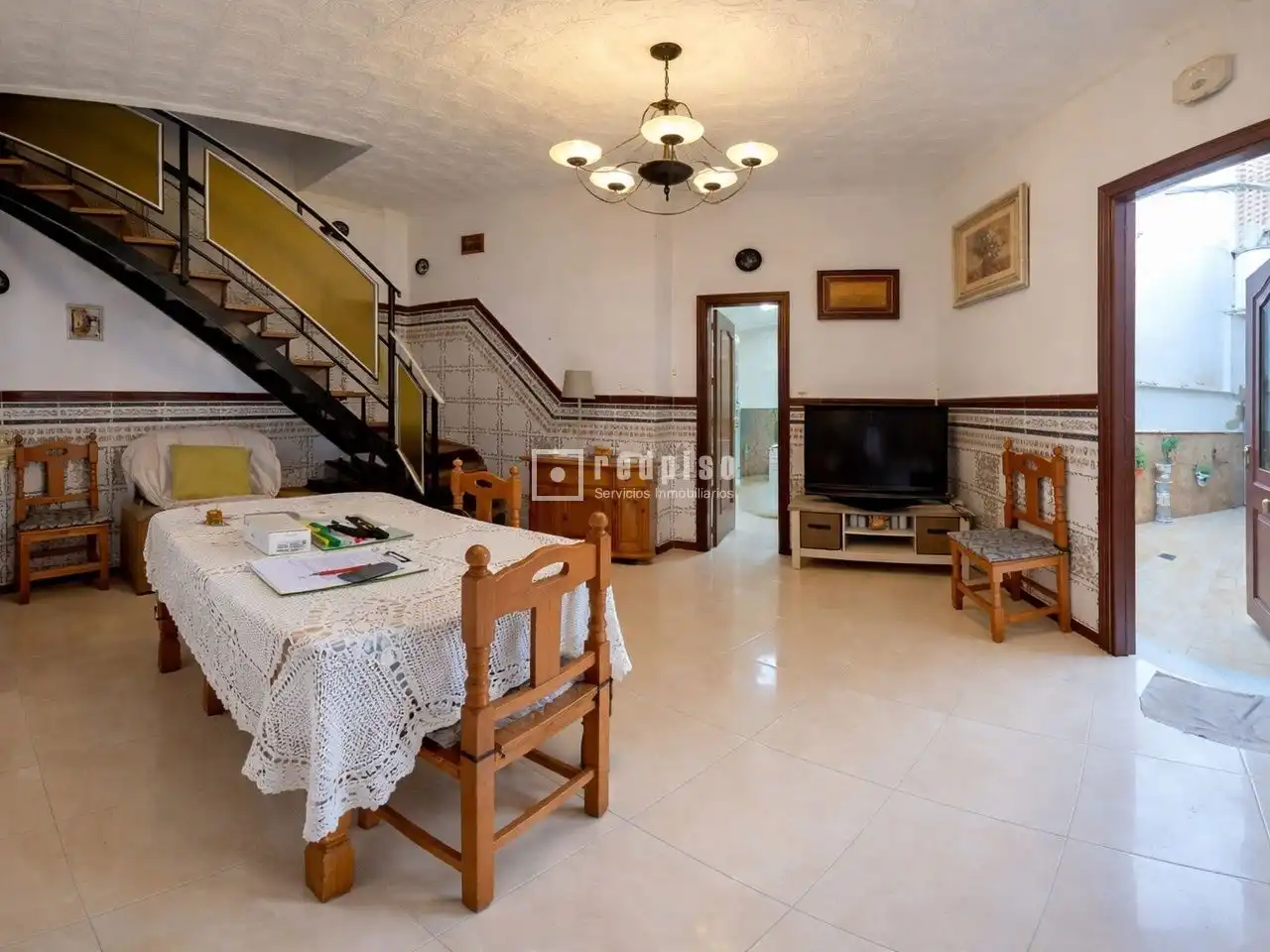 Sala d'estar de Casa o xalet en venda en Málaga amb Terrassa