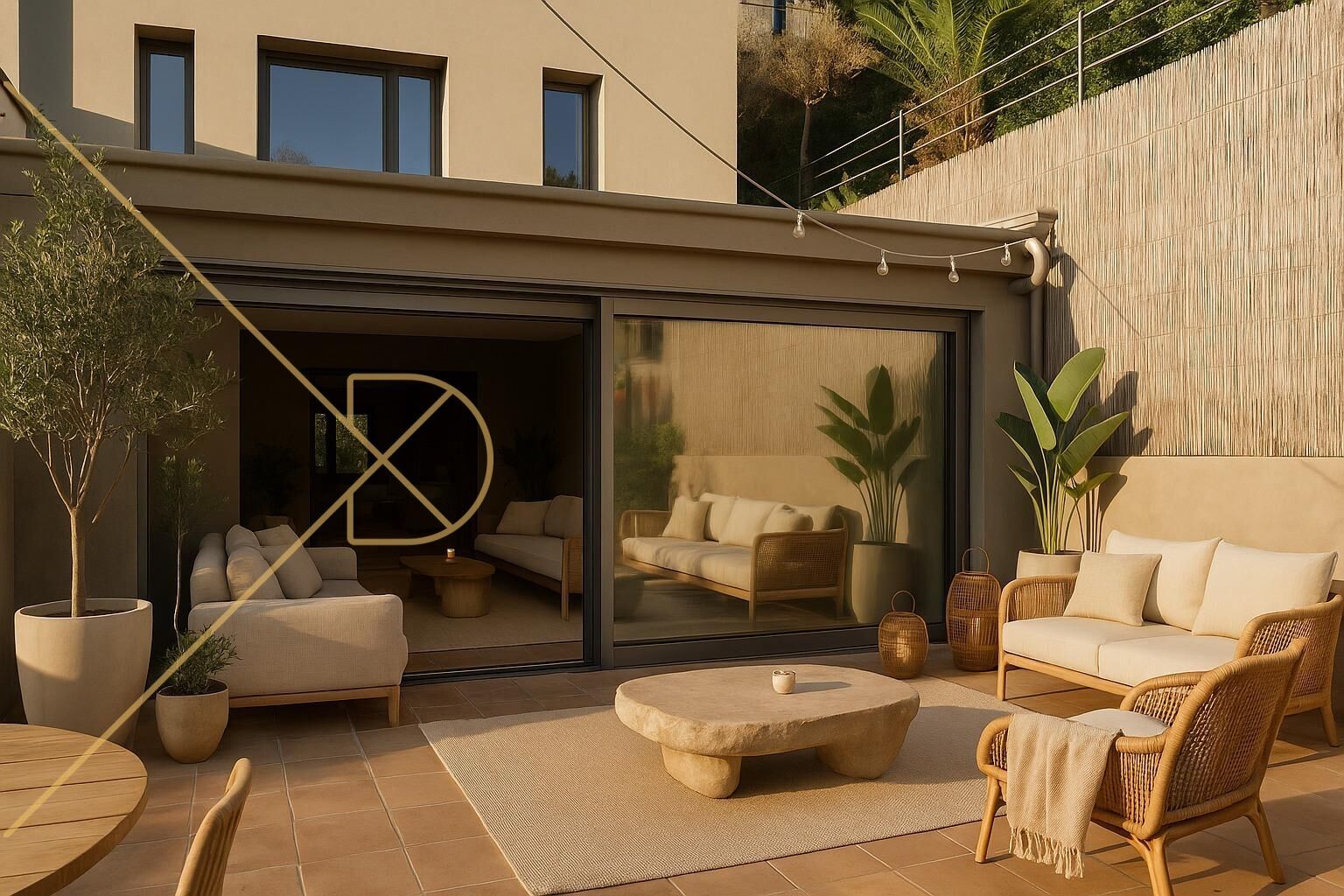 Terrace of House or chalet for sale in  Barcelona Capital  with Air Conditioner, Heating and Private garden