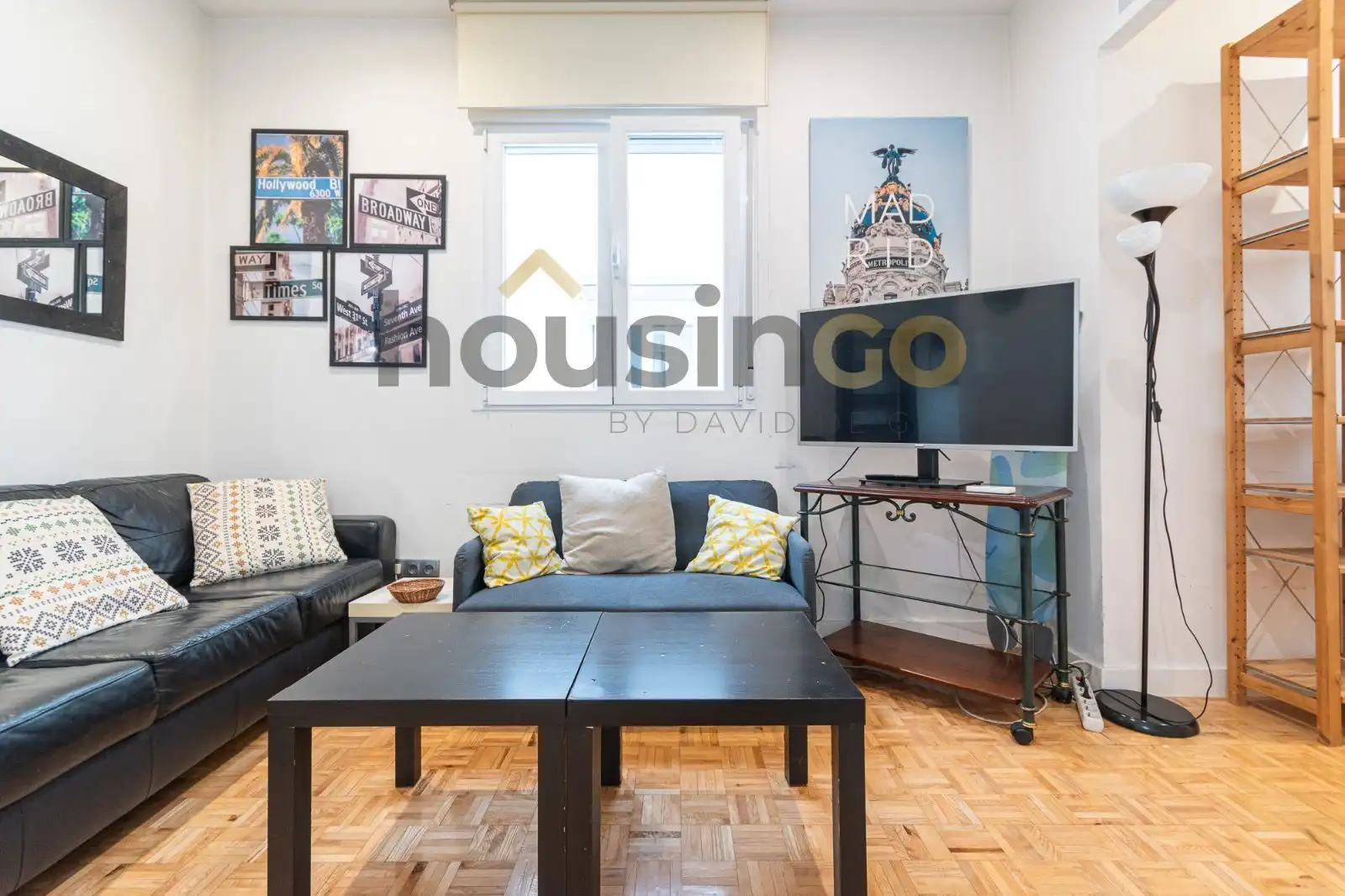 Living room of Flat for rent in Chamberí
