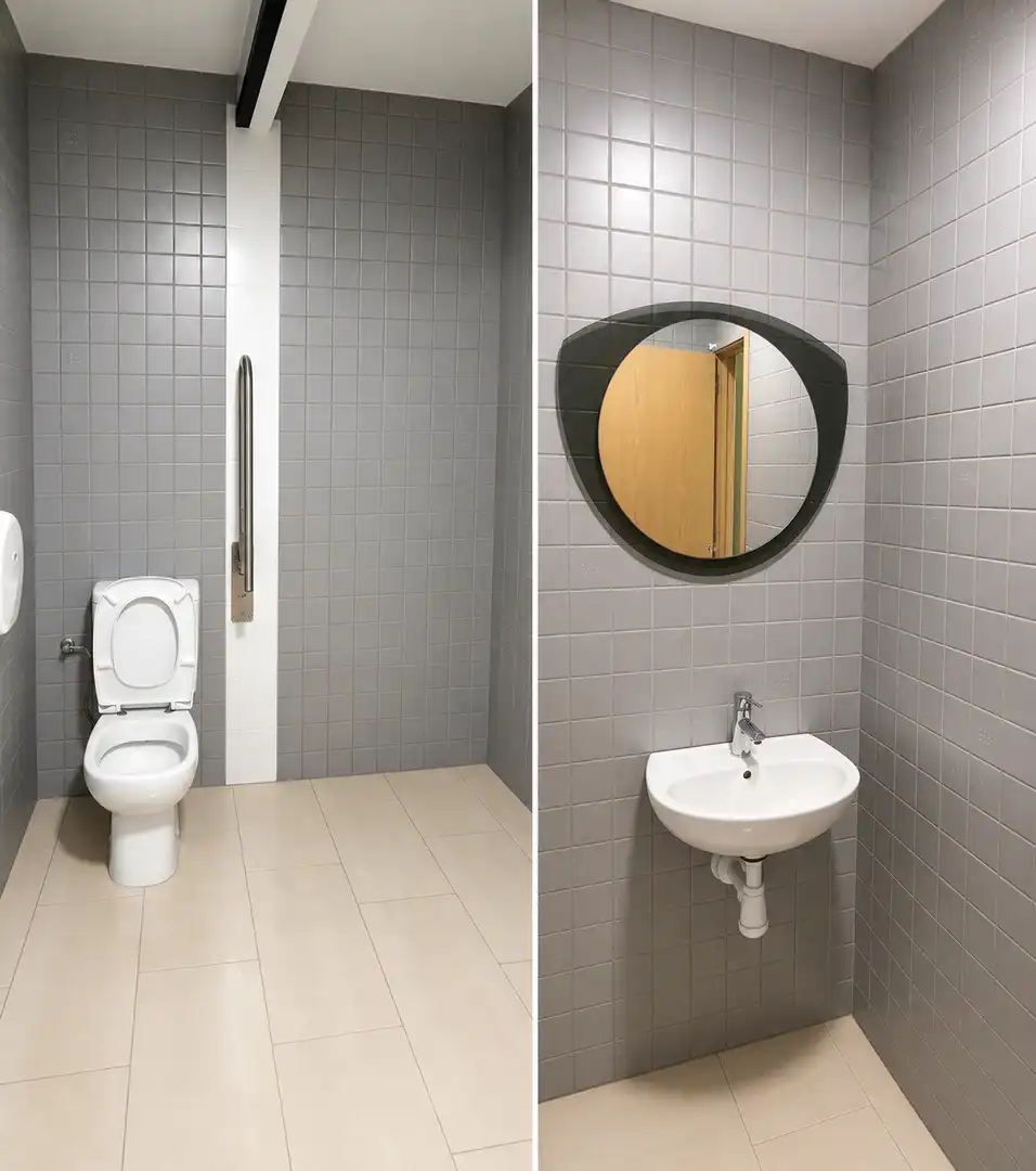 Baño de Local de alquiler en Don Benito con Aire acondicionado