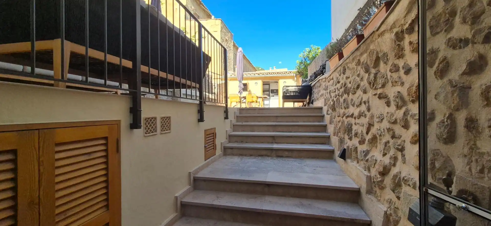 Terraza de Finca rústica en venta en Alaró con Aire acondicionado, Calefacción y Terraza
