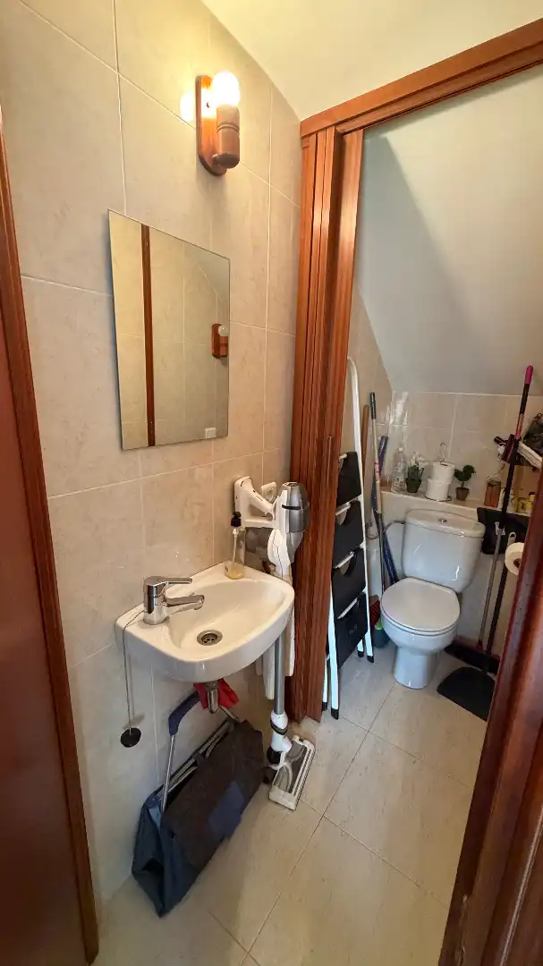 Baño de Casa adosada en venta en El Vendrell con Calefacción, Jardín privado y Terraza
