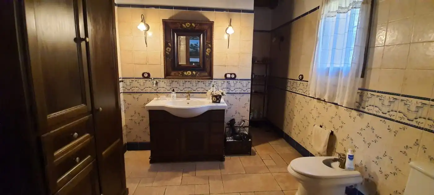 Baño de Casa o chalet en venta en San Roque con Jardín privado, Terraza y Piscina