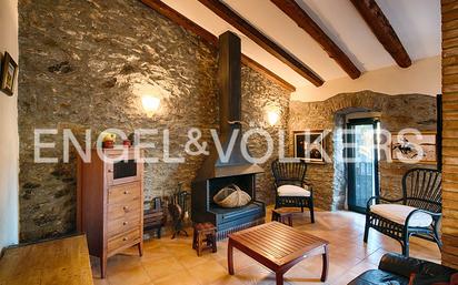 Living room of Country house for sale in Espolla  with Air Conditioner and Terrace