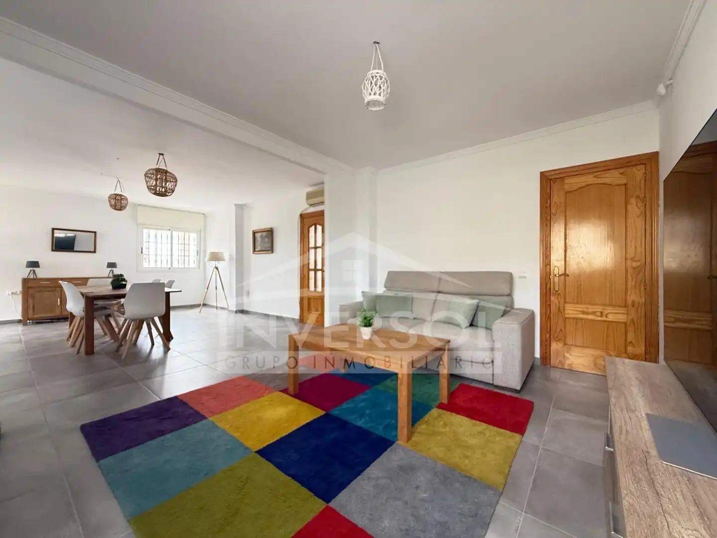 Sala de estar de Casa o chalet en venta en El Ejido con Jardín privado, Terraza y Trastero