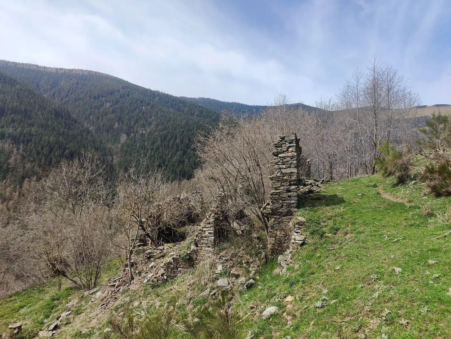 Vista exterior de Finca rústica en venta en Molló con Jardín privado y Balcón