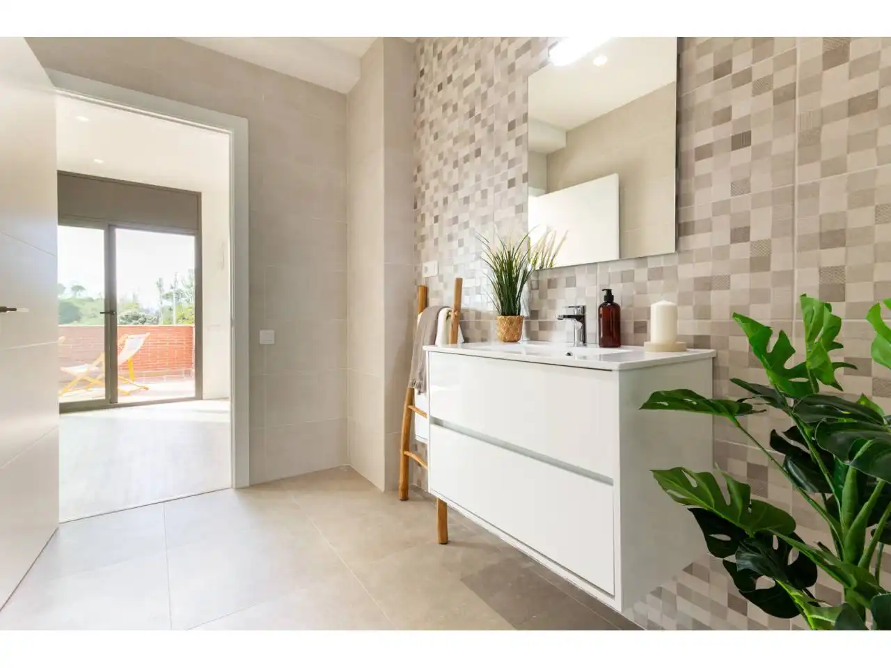Baño de Casa adosada en venta en Sant Fruitós de Bages con Aire acondicionado, Calefacción y Jardín privado