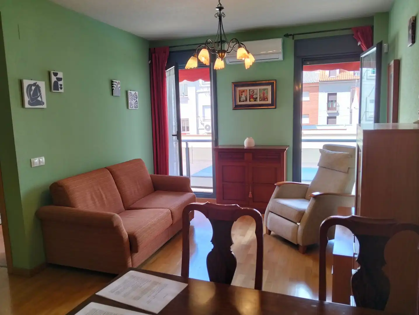 Sala de estar de Piso en venta en Aranjuez con Aire acondicionado, Calefacción y Jardín privado