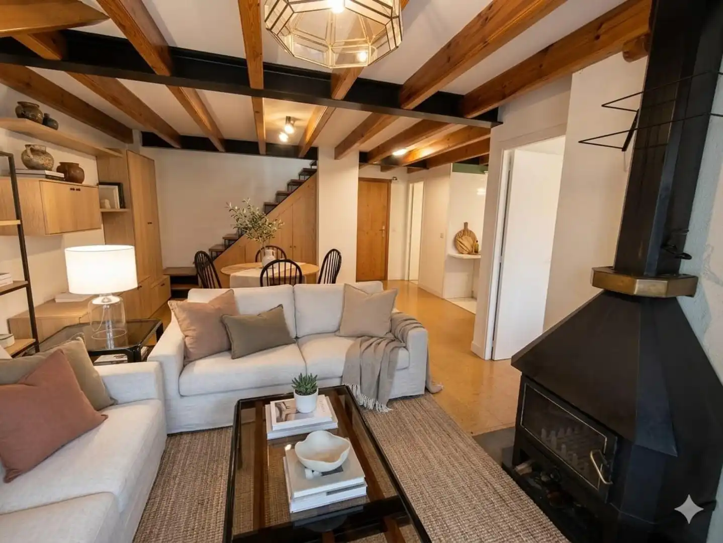Sala de estar de Ático en venta en Aisa